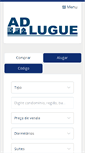 Mobile Screenshot of adlugueimoveis.com.br